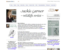 Tablet Screenshot of jackiegarner.co.uk